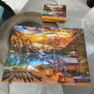 Nattork Mountain Lake Puzzle 1000 piece